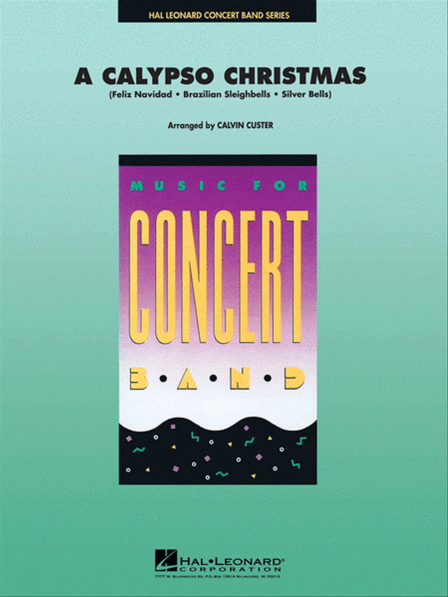 A Calypso Christmas Concert Band scores gallery preview page 1