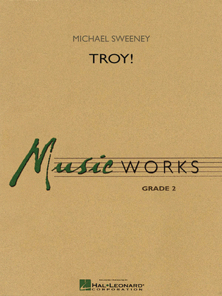 Book cover for Troy!