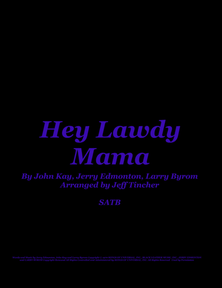 Hey Lawdy Mama image number null