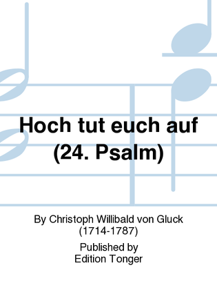 Book cover for Hoch tut euch auf (24. Psalm)