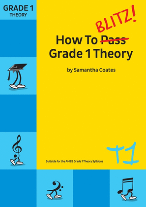Book cover for How To Blitz Theory Grade 1