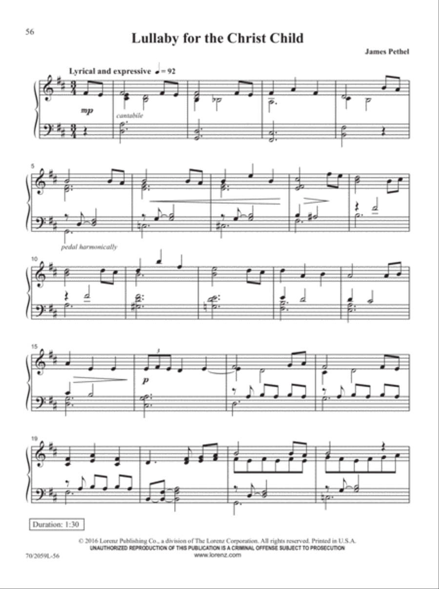 The Church Pianist's Library, Vol. 21 Piano Solo scores gallery preview page 32