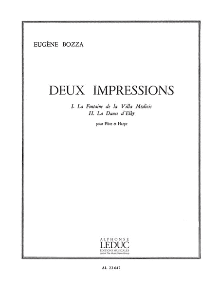 2 Impressions (flute & Harp)