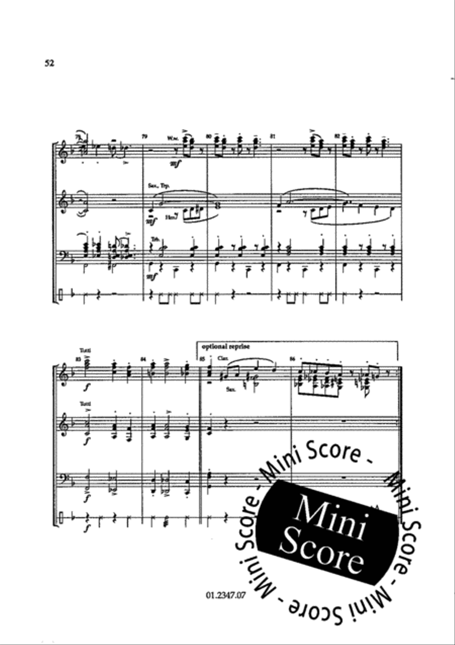 Charleston Forever Charleston Forever Big Band scores gallery preview page 56