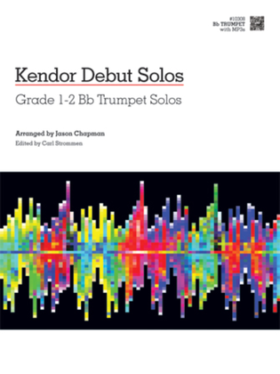 Book cover for Kendor Debut Solos - Bb Trumpet with MP3s