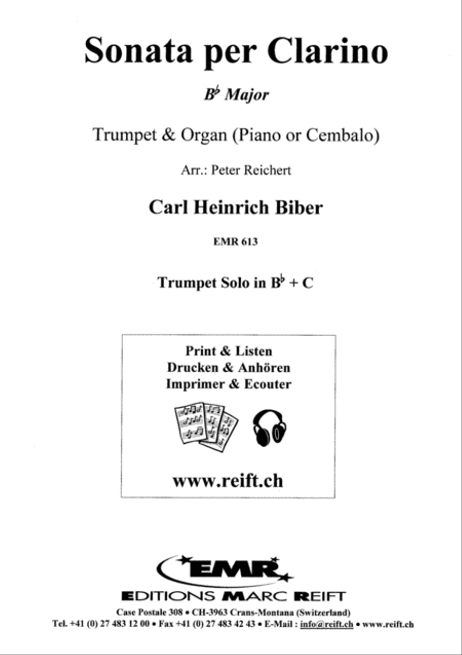 Sonata Bb Major Sonata Bb Major Piccolo Trumpet scores gallery preview page 2