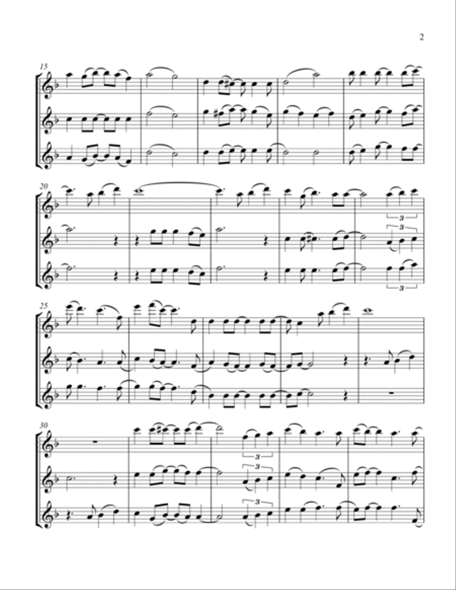 A Whole New World A Whole New World Flute scores gallery preview page 3