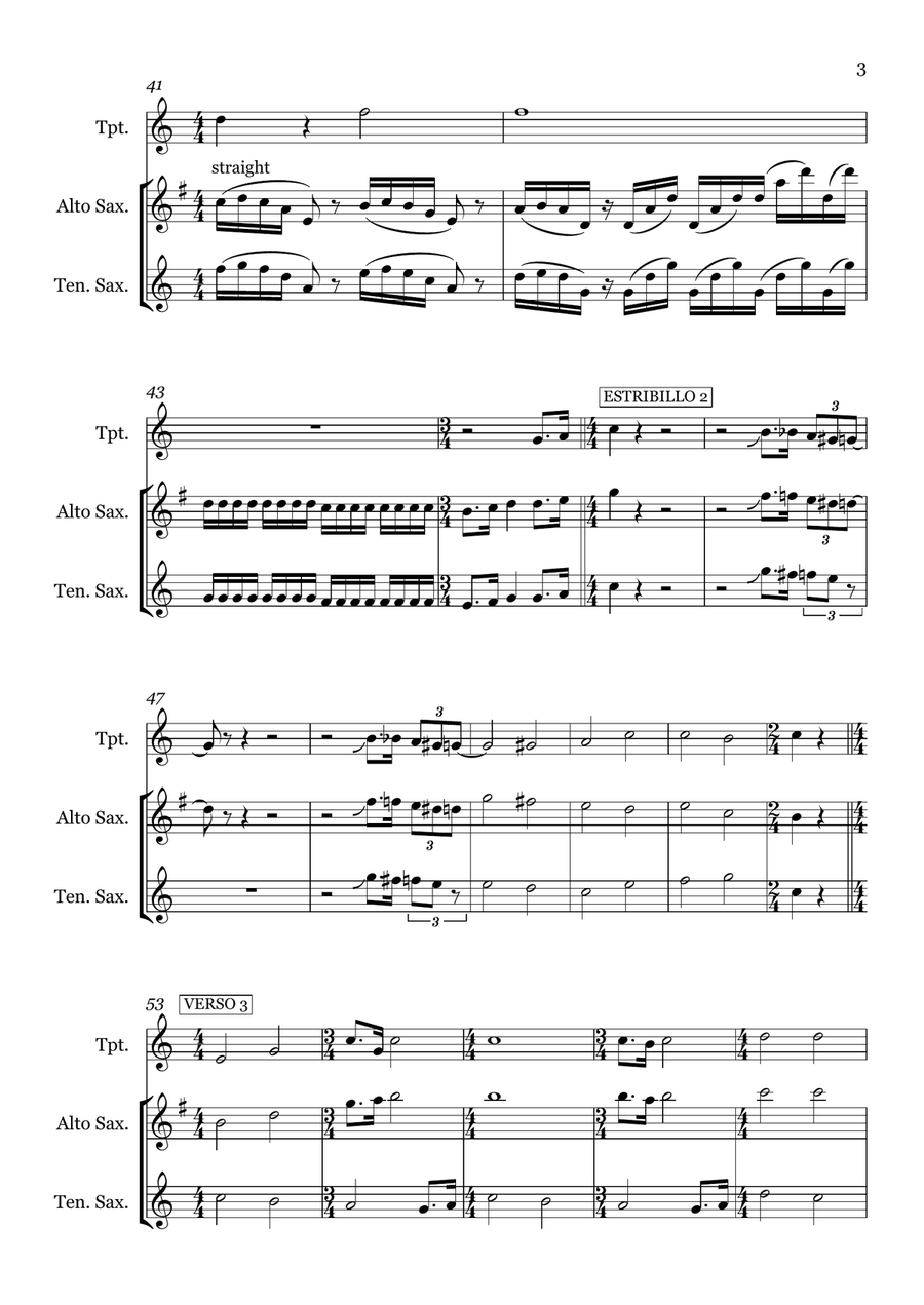 All You Need Is Love Small Ensemble scores gallery preview page 3
