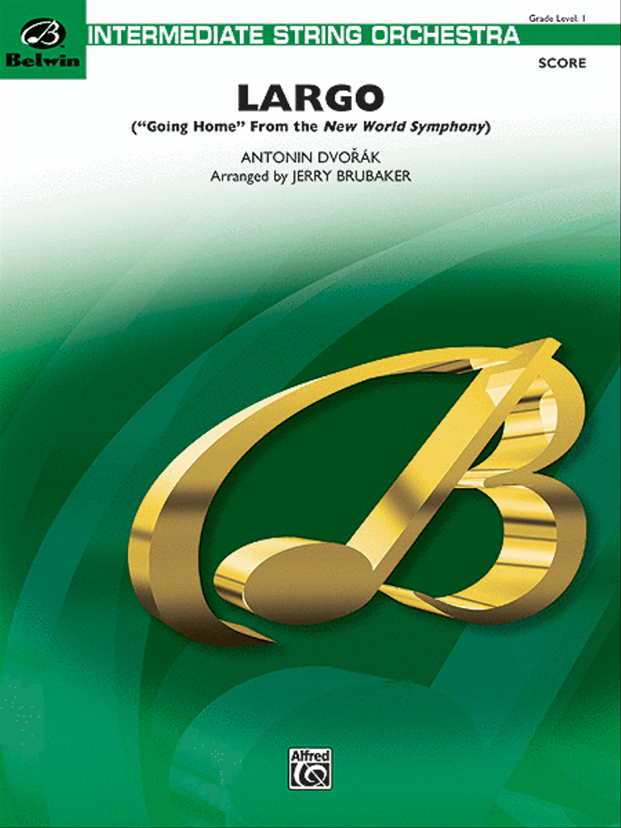 Largo (Going Home from the New World Symphony) Full Orchestra scores gallery preview page 1