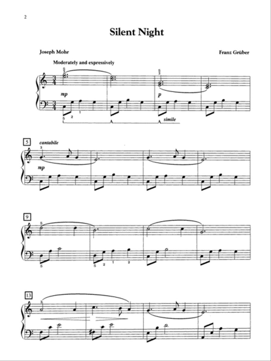 Something Special for Christmas Piano Solo scores gallery preview page 3