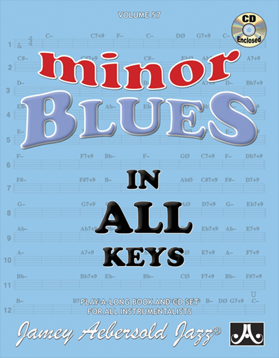 Volume 57 - Minor Blues In All Keys Voice scores gallery preview page 1