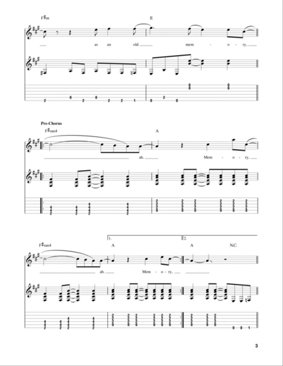 Come As You Are Come As You Are Acoustic Guitar scores gallery preview page 3