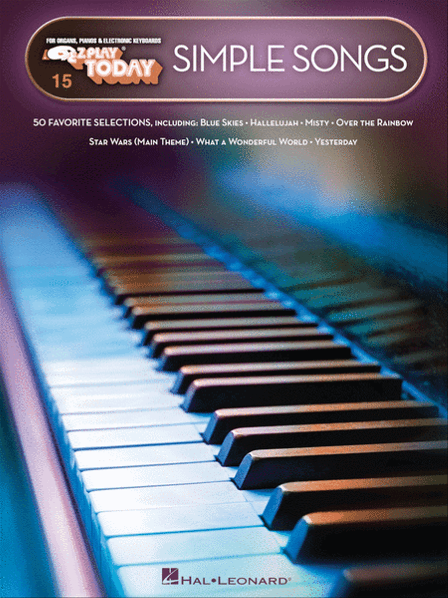 Simple Songs Electronic Keyboard scores gallery preview page 1