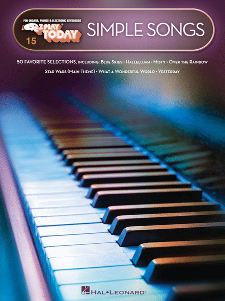 Simple Songs by Various Electronic Keyboard - Sheet Music