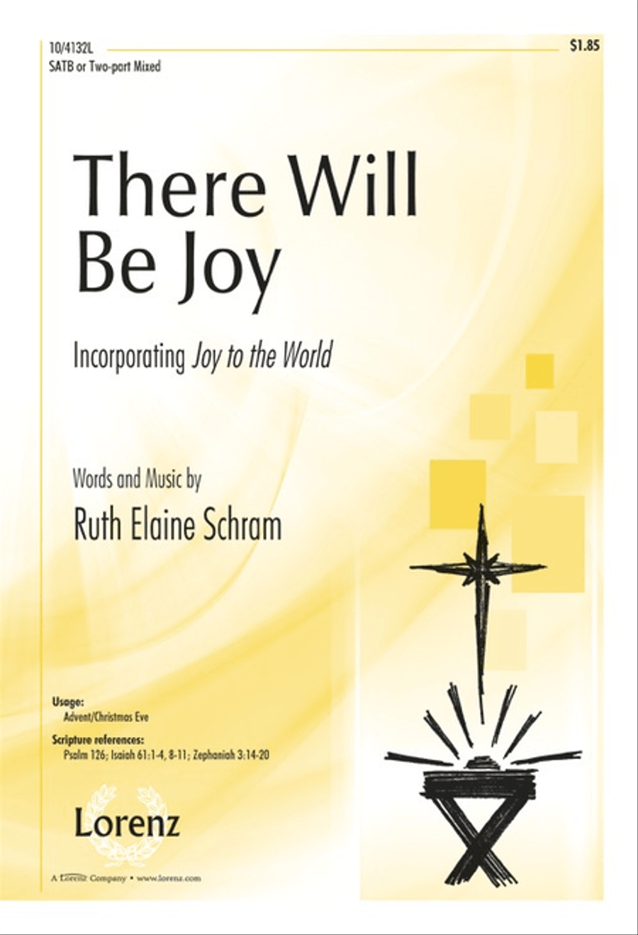 There Will Be Joy 4-Part scores gallery preview page 1