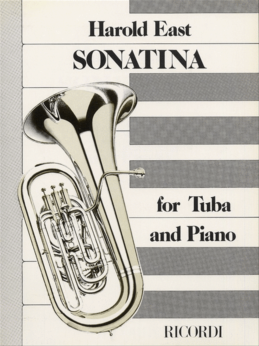 Sonatina For Tuba & Piano Trombone scores gallery preview page 1