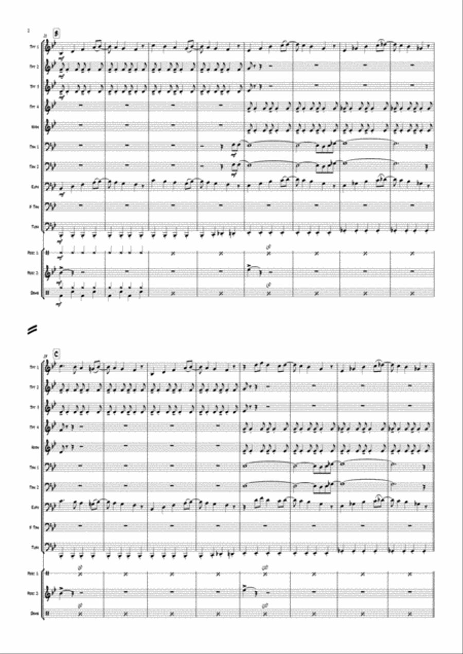 All I Want For Christmas Is You Small Ensemble scores gallery preview page 4