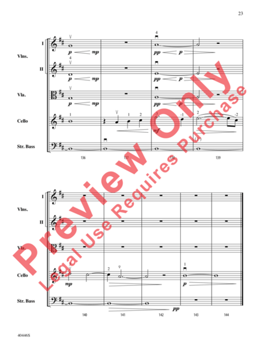 Apotheosis String Orchestra scores gallery preview page 24