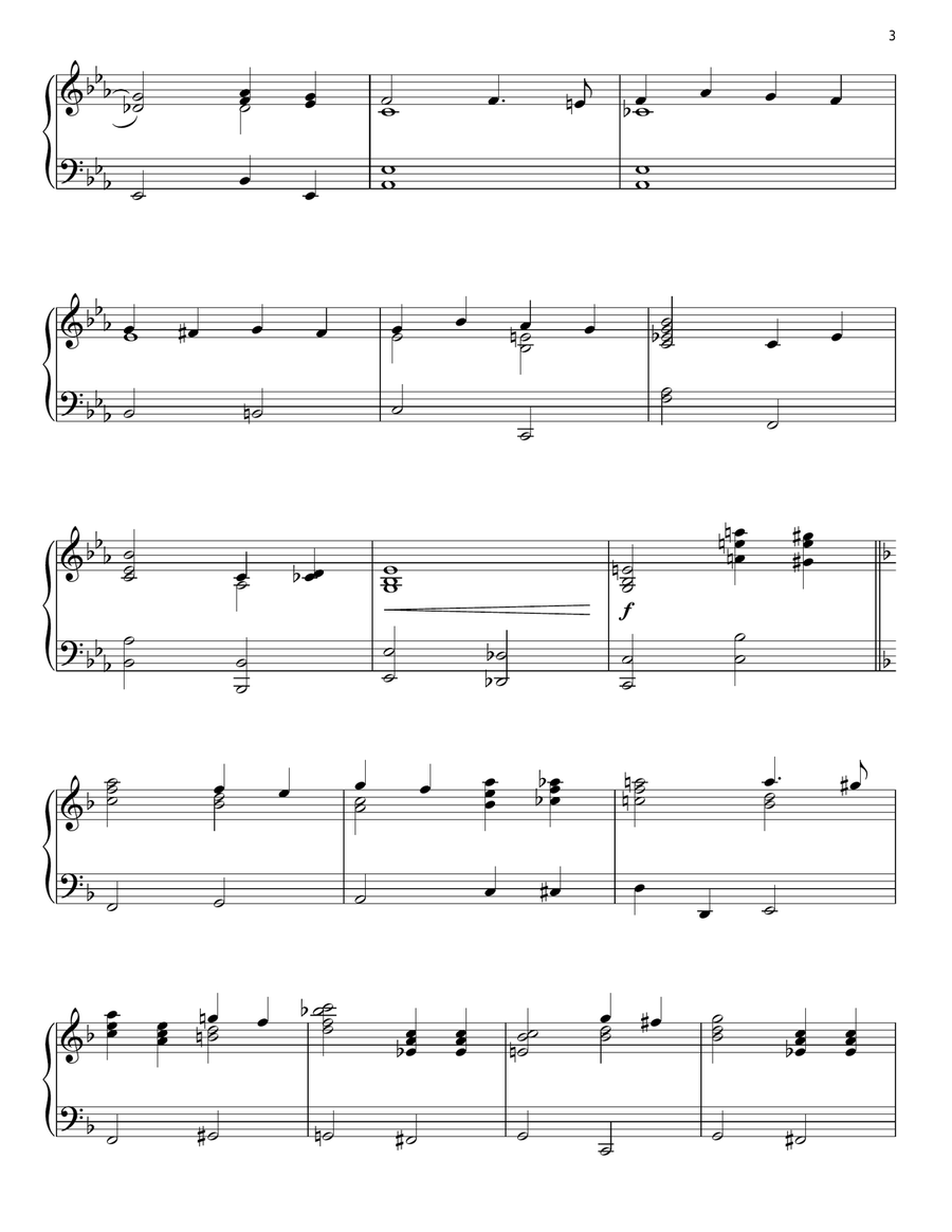 Shall We Dance? Shall We Dance? Piano Solo scores gallery preview page 3
