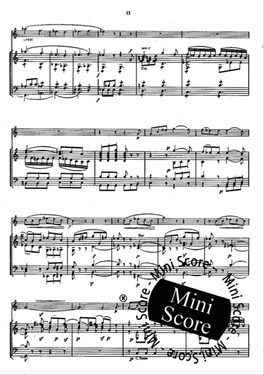 Hornconcert No.1 / KV 412 Concert Band scores gallery preview page 17