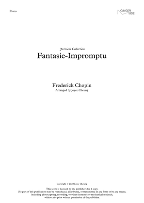 Book cover for Fantasie Impromptu from Jazzical Collection