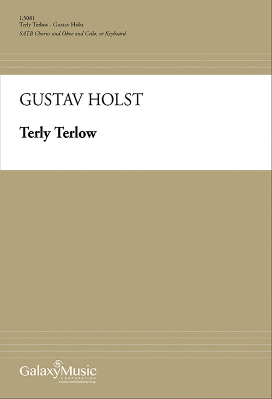 Terly Terlow 4-Part scores gallery preview page 1