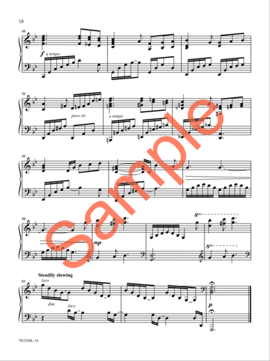 Glad Tidings of Great Joy Piano Solo scores gallery preview page 16