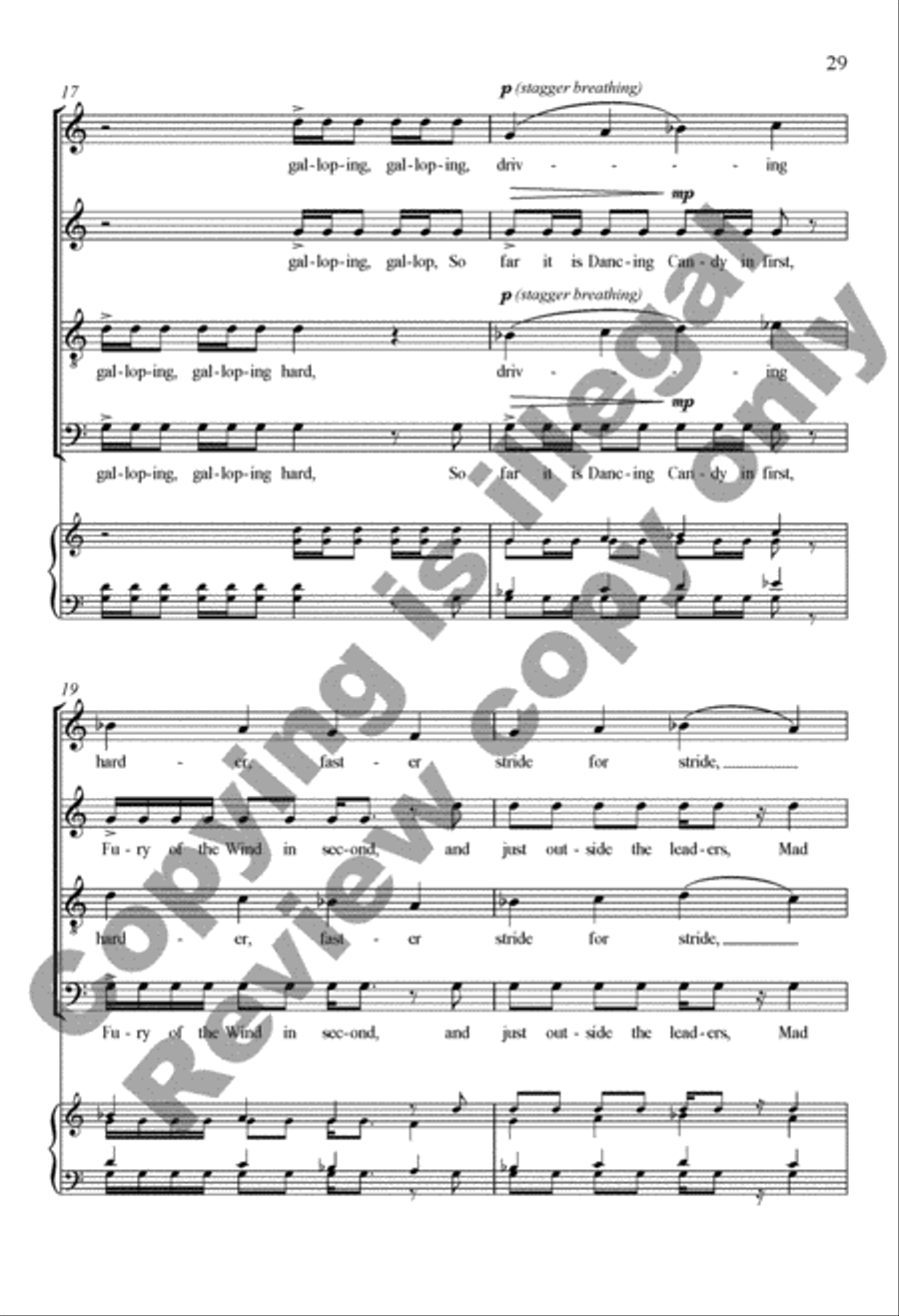 Due South (Complete Collection) 4-Part scores gallery preview page 29