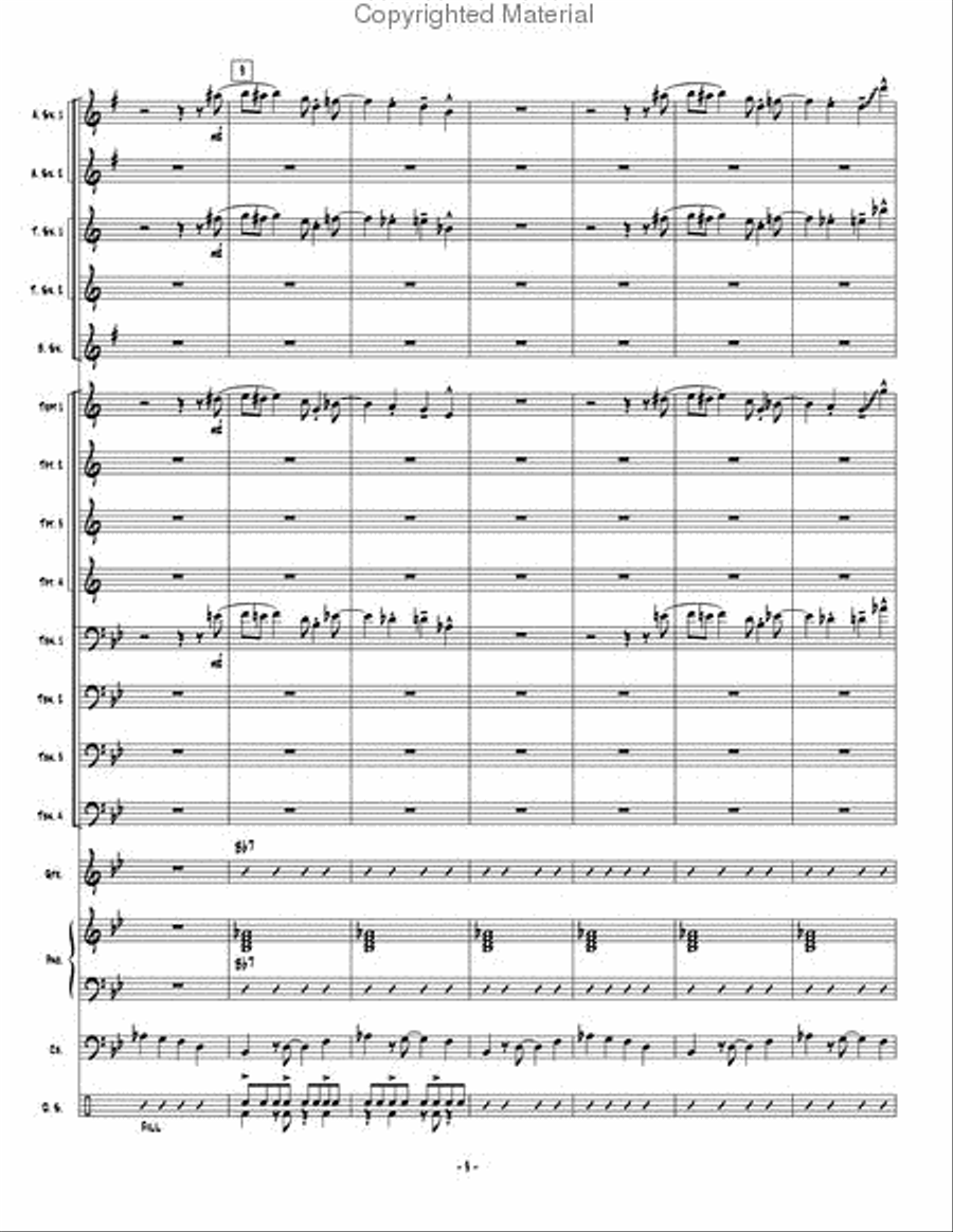 Eggs St. Jack Jazz Ensemble scores gallery preview page 4