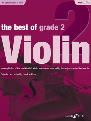 Book cover for The Best of Grade 2 Violin
