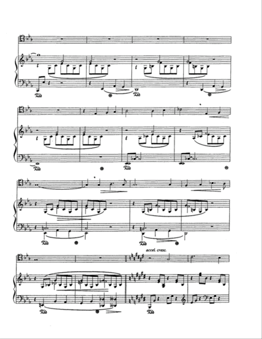 Oh, Quand je Dors Euphonium scores gallery preview page 5