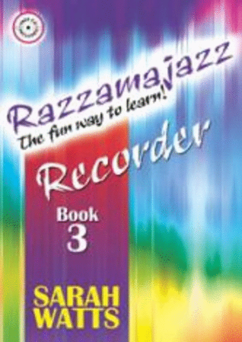Razzamajazz For Recorder Book 3 Book/CD