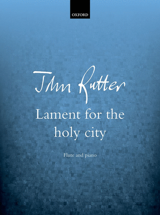 Book cover for Lament for the holy city