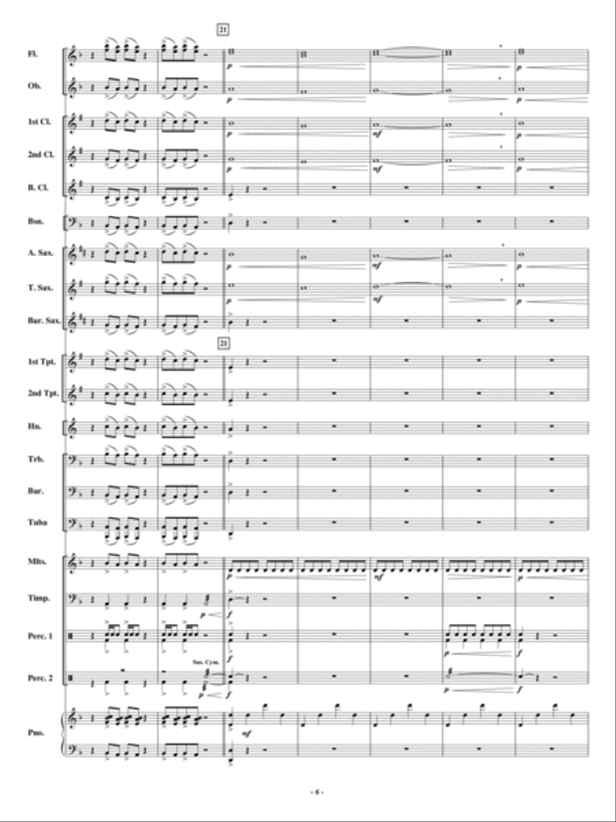 Snakebite! Concert Band scores gallery preview page 5