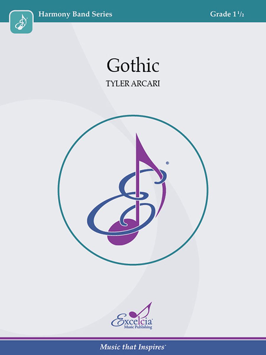 Gothic (Score) Concert Band scores gallery preview page 1