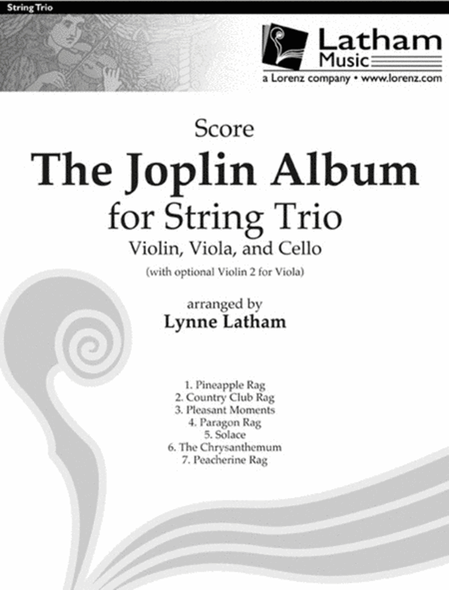 A Joplin Album For String Trio Score