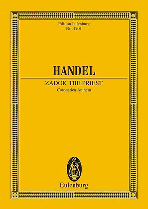 Book cover for Zadok the Priest, HWV 258