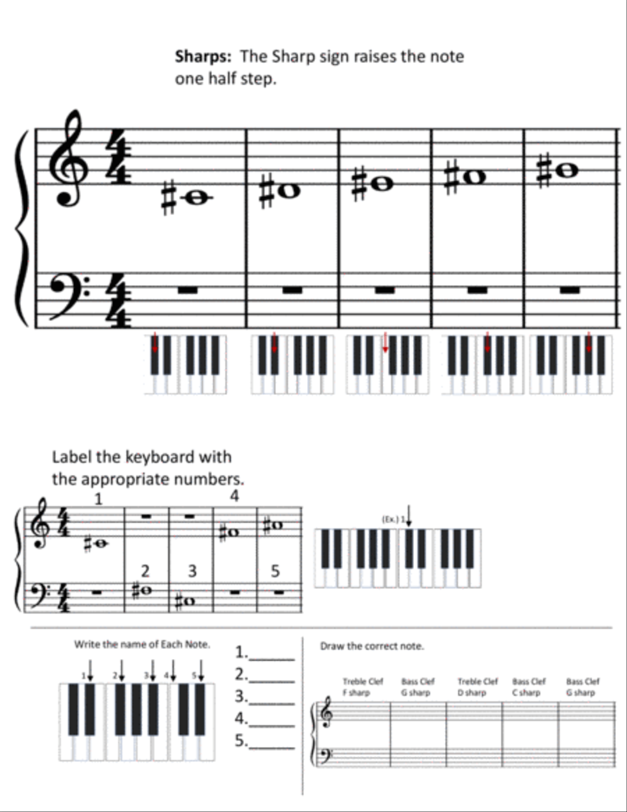 Five Finger Scales - White Key Majors Chamber Music scores gallery preview page 4