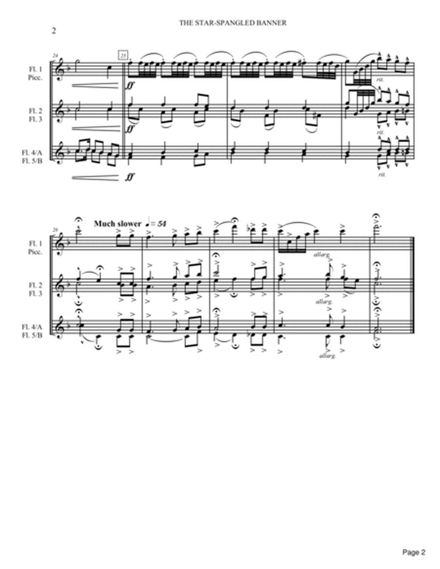 Flutes on the 4th Condensed Score
