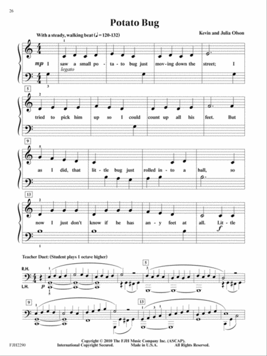 FJH Solos at Their Best!, Book 1 Easy Piano scores gallery preview page 4