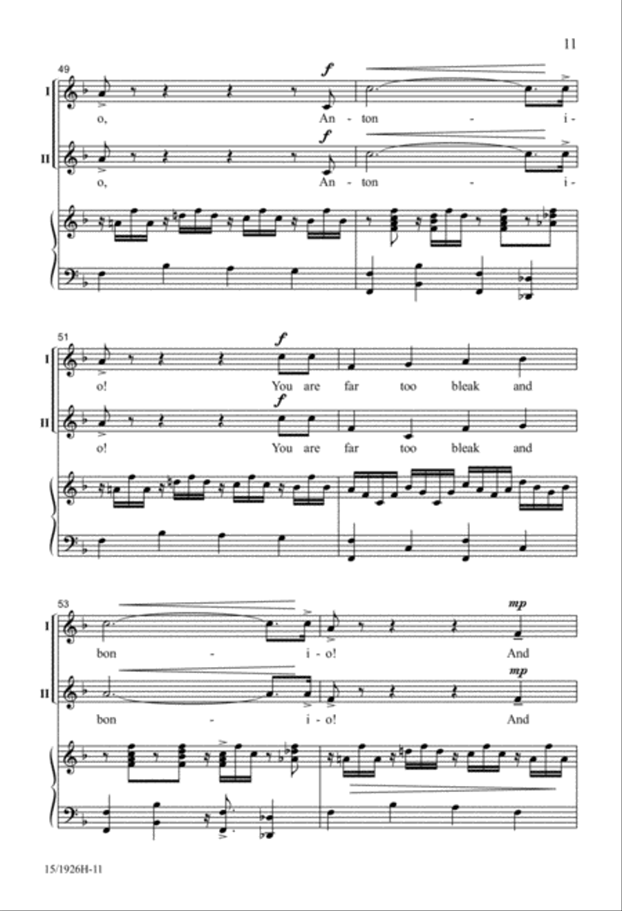 Antonio 2-Part scores gallery preview page 11