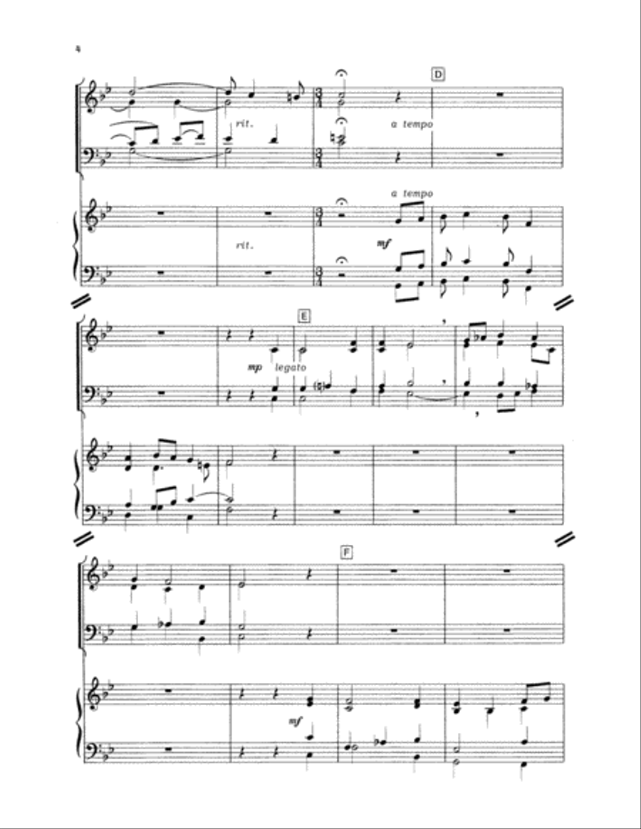 Deo Gracias Deo Gracias Brass Ensemble scores gallery preview page 4