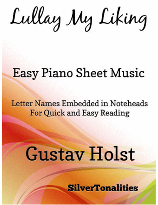 Lullay My Liking Easy Piano Sheet Music