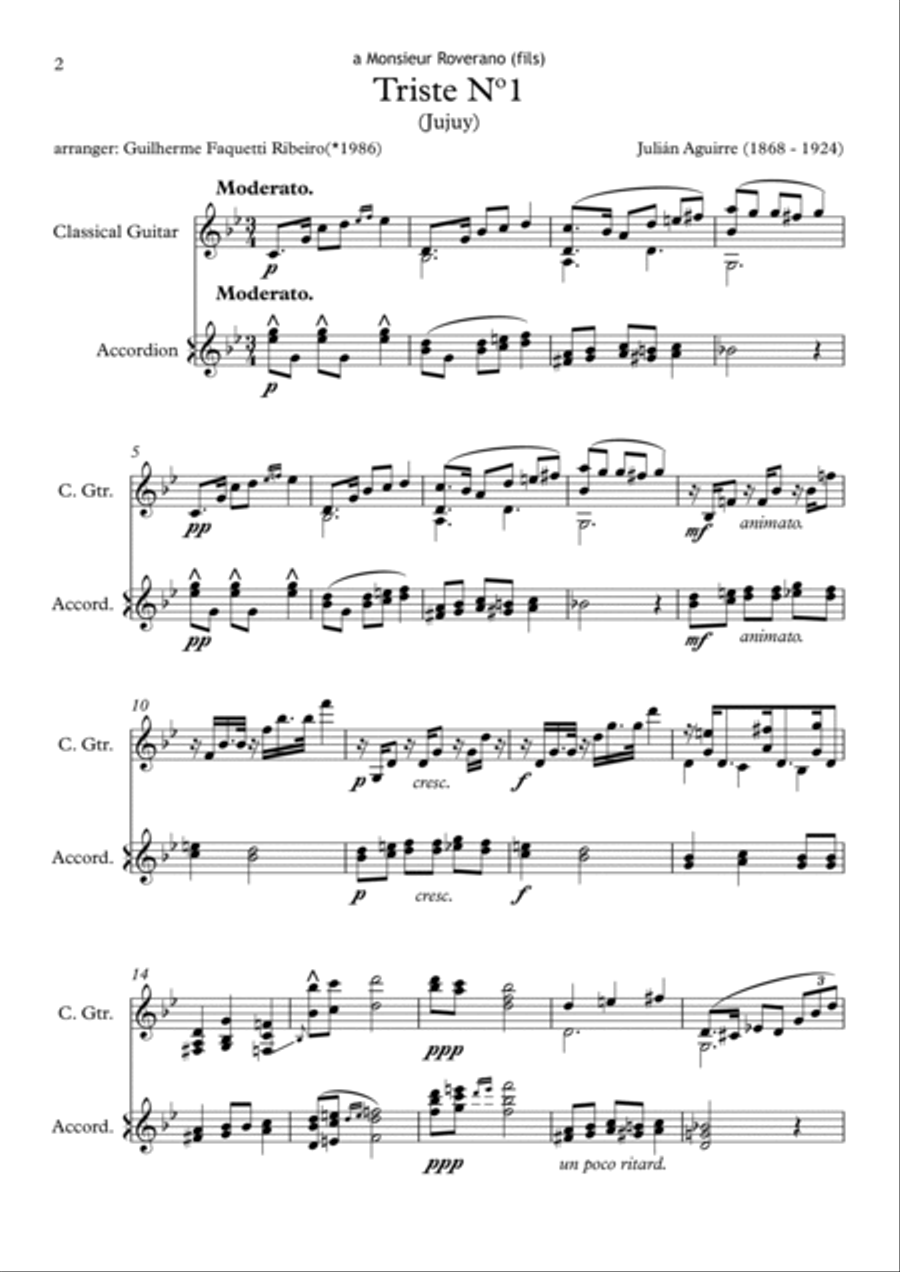 Classical accordion deals sheet music