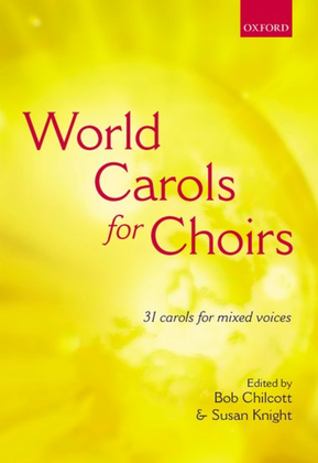 Book cover for World Carols for Choirs (SATB)