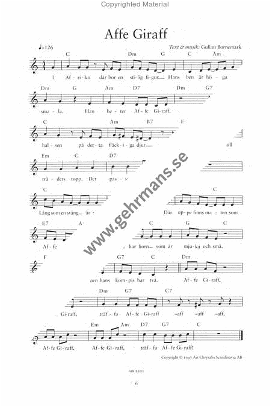 Klang i bygget Piano, Vocal, Guitar scores gallery preview page 5