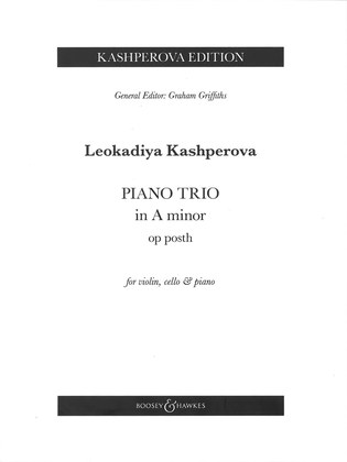 Book cover for Piano Trio in A Minor