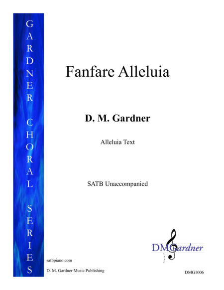 Fanfare Alleluia (SATB - Unaccompanied) image number null