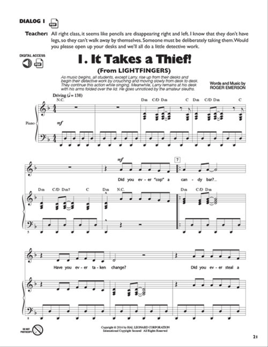 KidSkits Choir scores gallery preview page 2