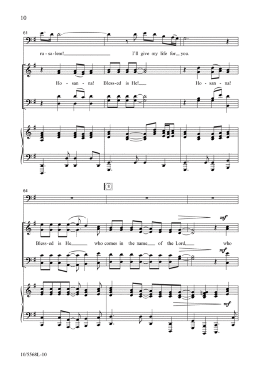 That's Where Love Will Find Me 4-Part scores gallery preview page 10